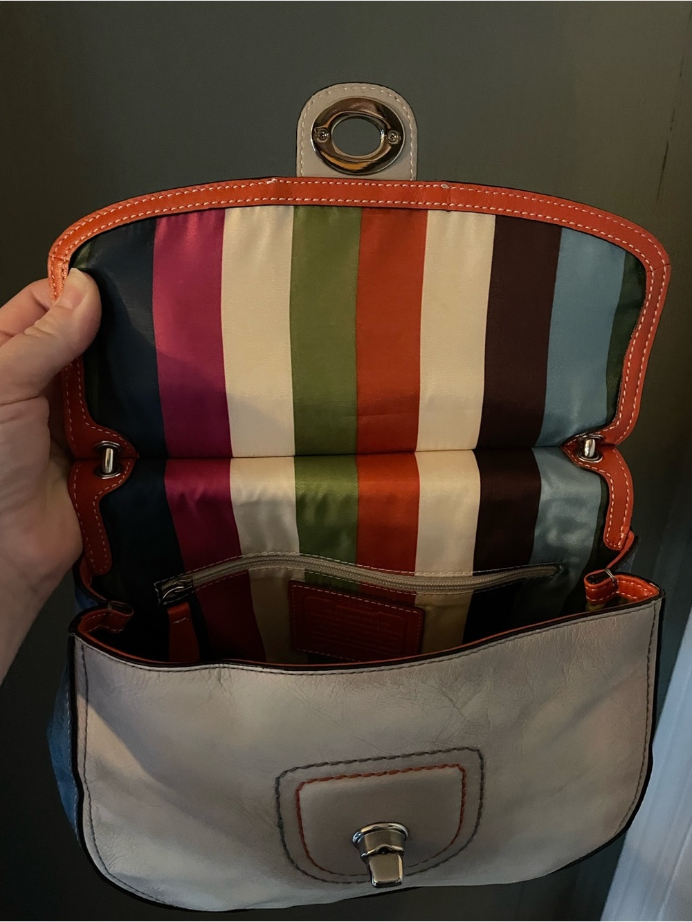 Coach 70th Anniversary Colorblock Willis Shoulder Bag - Picture 5 of 7